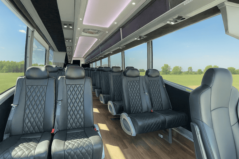 coach bus in Menifee